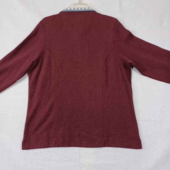 Orvis long sleeve 1/4 zipper women's Sweatshirt L. - Picture 7 of 7
